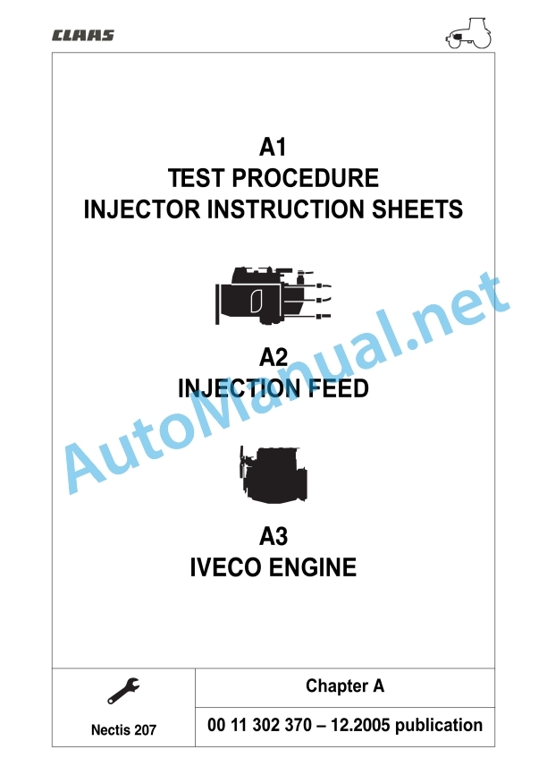 Claas Nectis F 267 257 247 227 2+4Wd (T16) Tractors Repair Manual EN 2 Claas Nectis F 267 257 247 227 2+4Wd (T16) Tractors Repair Manual EN - Image 2