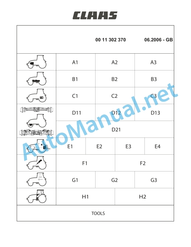 Claas Nectis F 267 257 247 227 2+4Wd (T16) Tractors Repair Manual EN 37 Claas Nectis F 267 257 247 227 2+4Wd (T16) Tractors Repair Manual EN - Image 37