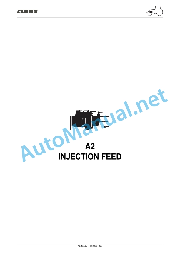Claas Nectis F 267 257 247 227 2+4Wd (T16) Tractors Repair Manual EN 4 Claas Nectis F 267 257 247 227 2+4Wd (T16) Tractors Repair Manual EN - Image 4