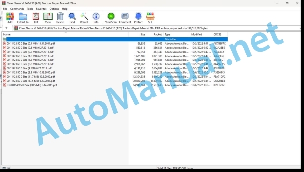 Claas Nexos Vl 240-210 (A26) Tractors Repair Manual EN 1 Claas Nexos Vl 240-210 (A26) Tractors Repair Manual EN