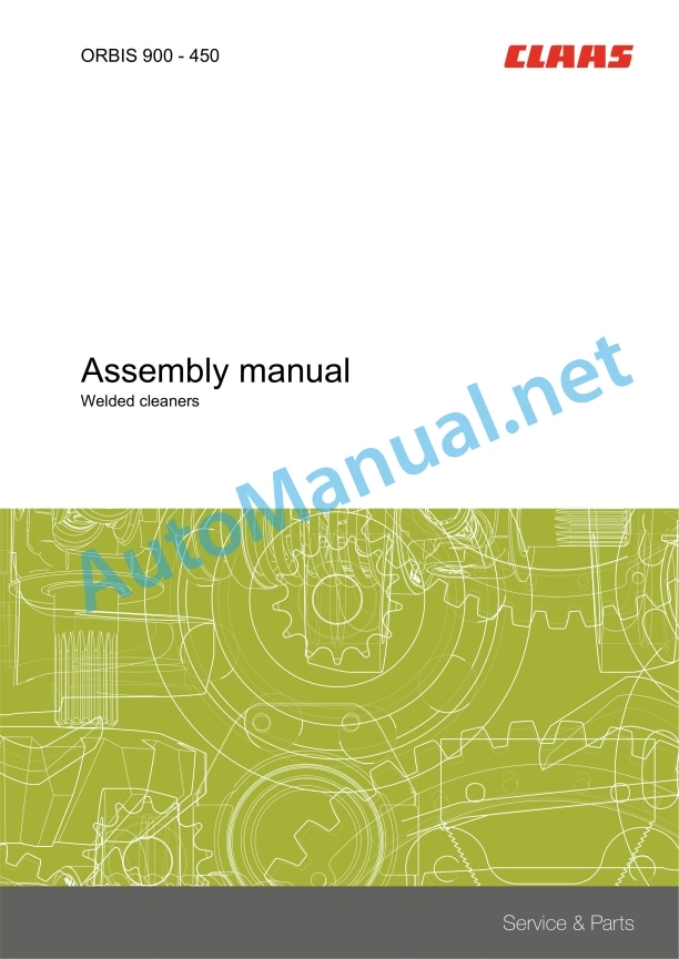 Claas Orbis 600 Sd (I51) Forage Harvesters Operator Manual EN 6 Claas Orbis 600 Sd (I51) Forage Harvesters Operator Manual EN - Image 6