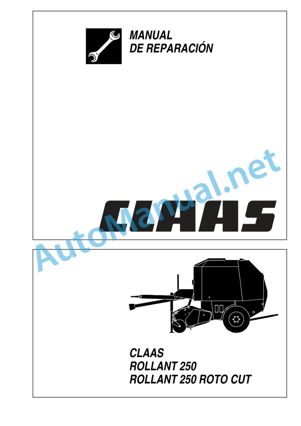 Claas Rollant 250 Rc (725) Baler Repair Manual ES 2 Claas Rollant 250 Rc (725) Baler Repair Manual ES - Image 2