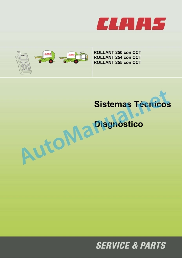 Claas Rollant 250 Rc (725) Baler Technical System ES 4 Claas Rollant 250 Rc (725) Baler Technical System ES - Image 4