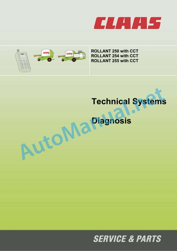 Claas Rollant 254 Rc (754) Balers Technical System EN 4 Claas Rollant 254 Rc (754) Balers Technical System EN - Image 4