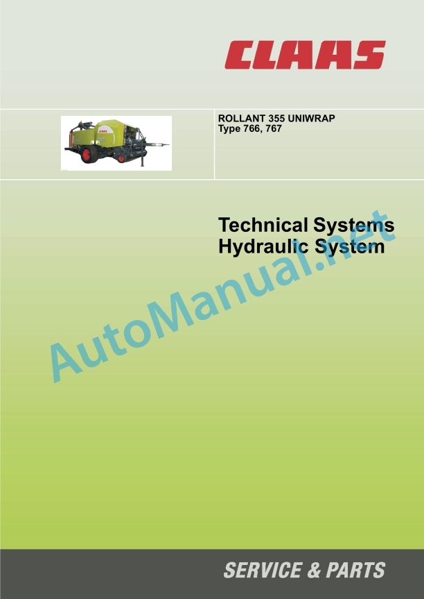 Claas Rollant 350 Rc (762) Balers Technical System EN 4 Claas Rollant 350 Rc (762) Balers Technical System EN - Image 4