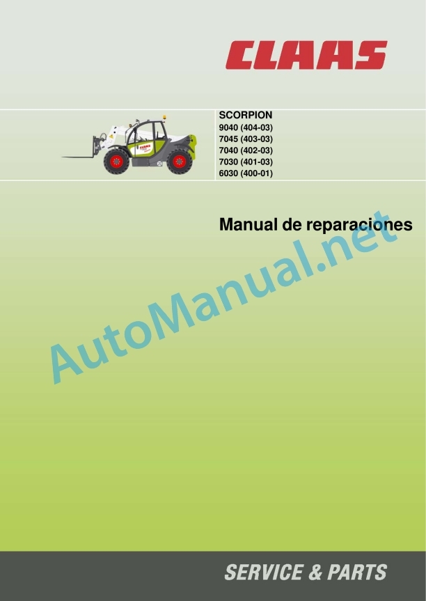 Claas Scorpion 7030 (K02) Telehandlers Technical System ES 2 Claas Scorpion 7030 (K02) Telehandlers Technical System ES - Image 2