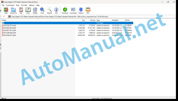 Claas Stapler (737) Balers Operator Manual EN 1 Claas Stapler (737) Balers Operator Manual EN