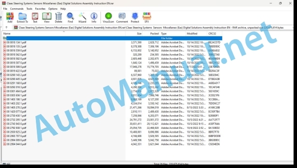 Claas Steering Systems Sensors Miscellaneo (Eas) Digital Solutions Assembly Instruction EN
