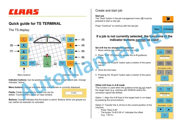 Claas Steering Systems Sensors Miscellaneo (Eas) Digital Solutions Operator Manual EN 15 Claas Steering Systems Sensors Miscellaneo (Eas) Digital Solutions Operator Manual EN - Image 15