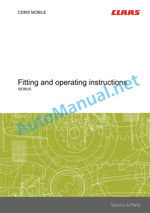 Claas Steering Systems Sensors Miscellaneo (Eas) Digital Solutions Operator Manual EN 22 Claas Steering Systems Sensors Miscellaneo (Eas) Digital Solutions Operator Manual EN - Image 22