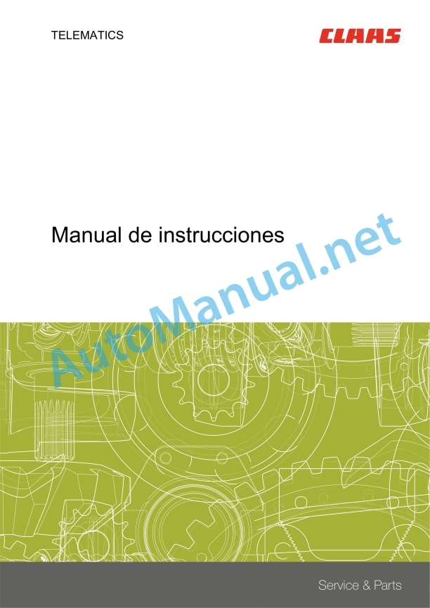 Claas Steering Systems Sensors Miscellaneo (Eas) Digital Solutions Operator Manual ES 4 Claas Steering Systems Sensors Miscellaneo (Eas) Digital Solutions Operator Manual ES - Image 4