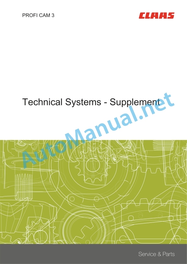 Claas Targo C50 (518) Telehandlers Technical System EN 3 Claas Targo C50 (518) Telehandlers Technical System EN - Image 3