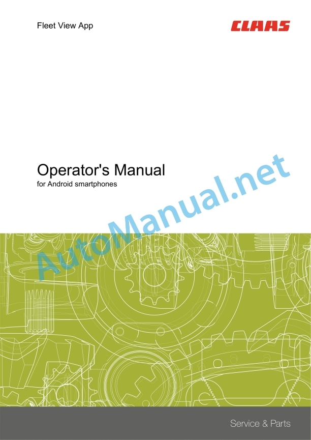 Claas Telematics Digital Solutions Operator Manual EN 10 Claas Telematics Digital Solutions Operator Manual EN - Image 10