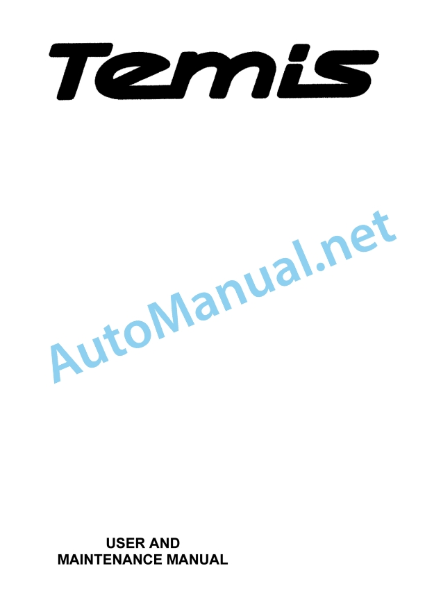 Claas Temis 650 630 610 Rx, X, Z (T05) Tractors Operator Manual EN 6 Claas Temis 650 630 610 Rx, X, Z (T05) Tractors Operator Manual EN - Image 6