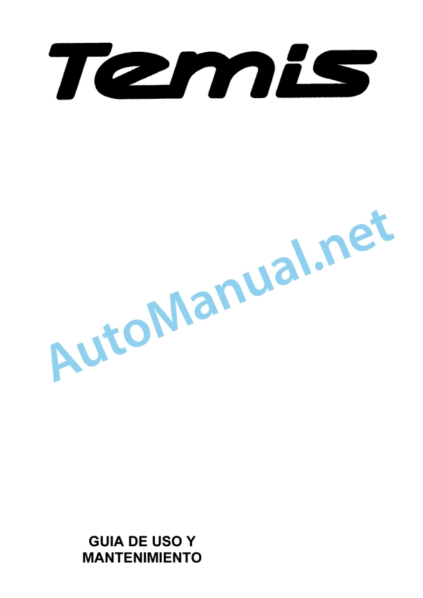 Claas Temis 650 630 610 Rx, X, Z (T05) Tractors Operator Manual ES 3 Claas Temis 650 630 610 Rx, X, Z (T05) Tractors Operator Manual ES - Image 3