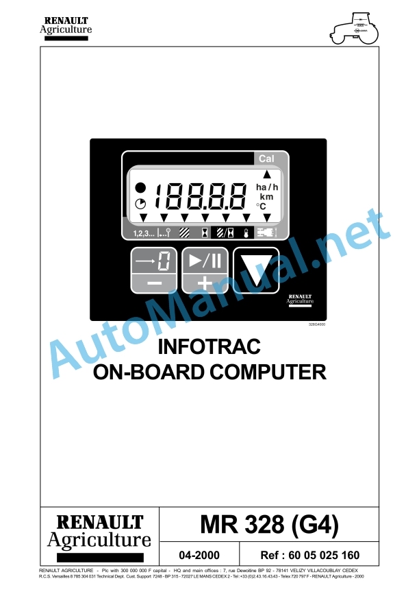 Claas Temis 650 630 610 Rx, X, Z (T05) Tractors Repair Manual EN 19 Claas Temis 650 630 610 Rx, X, Z (T05) Tractors Repair Manual EN - Image 19