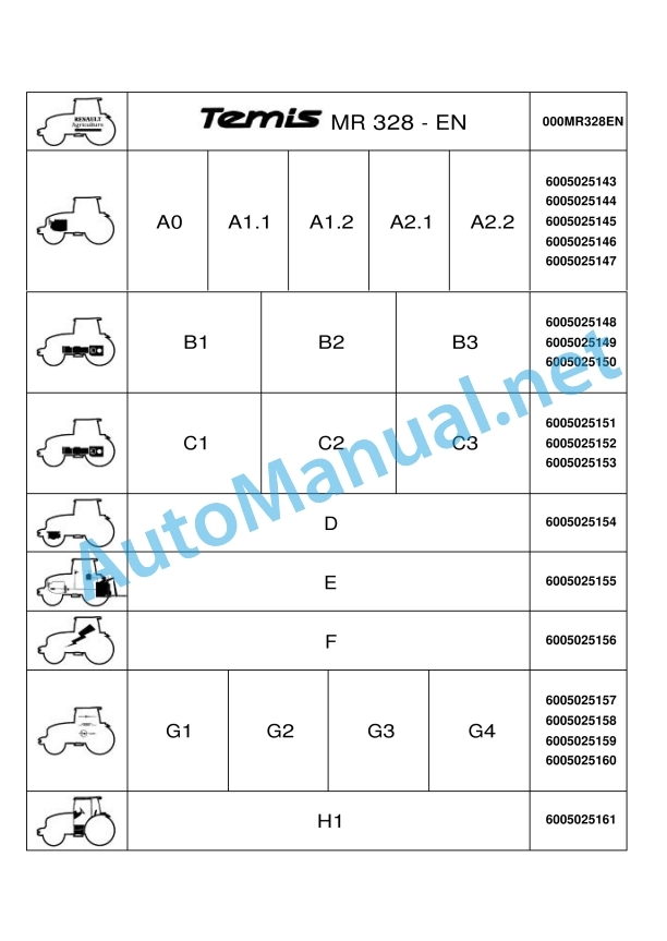 Claas Temis 650 630 610 Rx, X, Z (T05) Tractors Repair Manual EN 21 Claas Temis 650 630 610 Rx, X, Z (T05) Tractors Repair Manual EN - Image 21