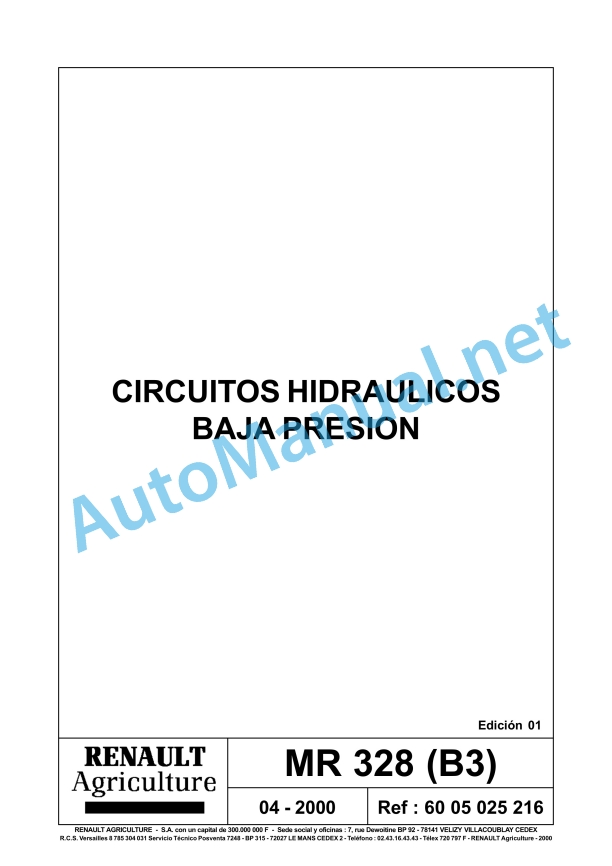 Claas Temis 650 630 610 Rx, X, Z (T05) Tractors Repair Manual ES 12 Claas Temis 650 630 610 Rx, X, Z (T05) Tractors Repair Manual ES - Image 12
