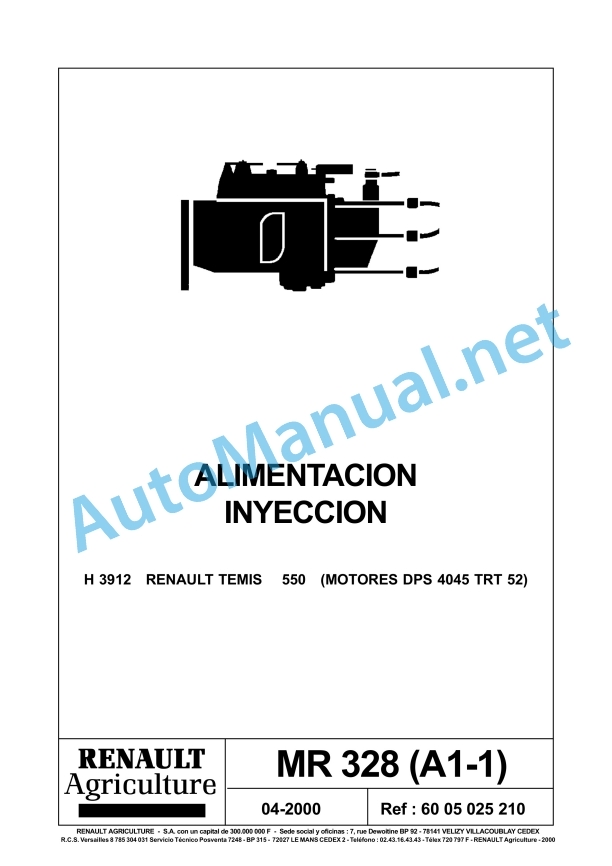 Claas Temis 650 630 610 Rx, X, Z (T05) Tractors Repair Manual ES 14 Claas Temis 650 630 610 Rx, X, Z (T05) Tractors Repair Manual ES - Image 14