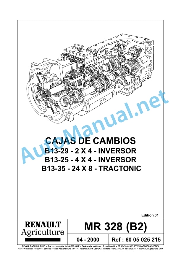 Claas Temis 650 630 610 Rx, X, Z (T05) Tractors Repair Manual ES 16 Claas Temis 650 630 610 Rx, X, Z (T05) Tractors Repair Manual ES - Image 16