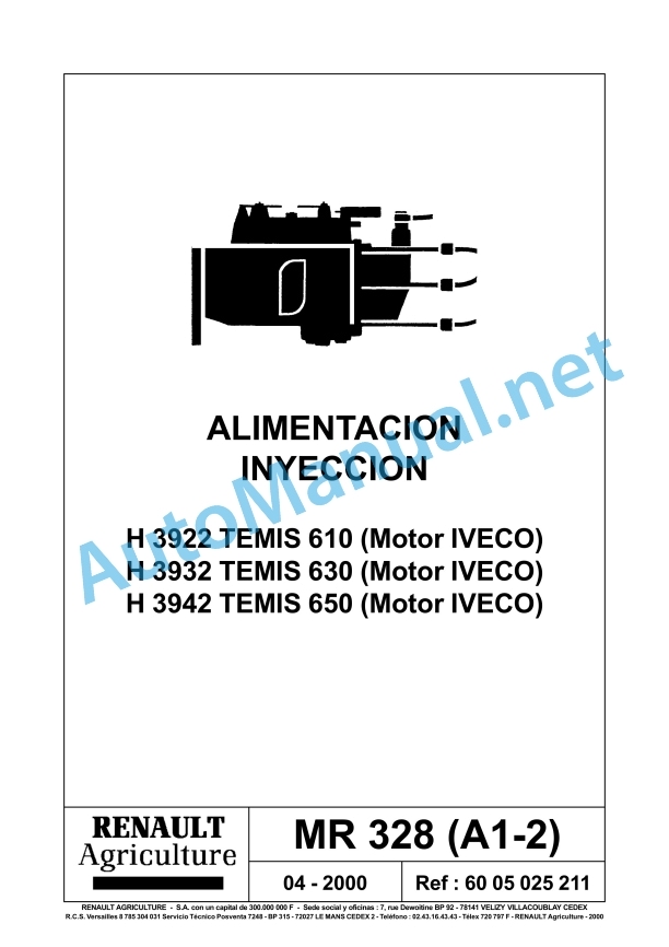 Claas Temis 650 630 610 Rx, X, Z (T05) Tractors Repair Manual ES 18 Claas Temis 650 630 610 Rx, X, Z (T05) Tractors Repair Manual ES - Image 18
