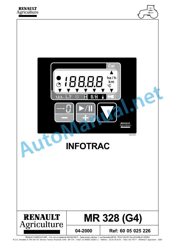 Claas Temis 650 630 610 Rx, X, Z (T05) Tractors Repair Manual ES 4 Claas Temis 650 630 610 Rx, X, Z (T05) Tractors Repair Manual ES - Image 4