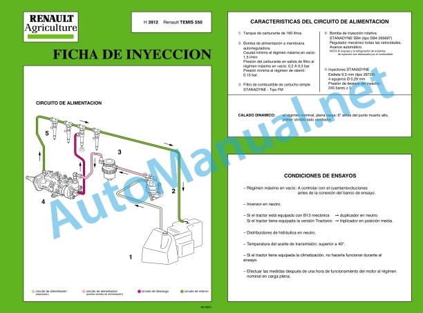 Claas Temis 650 630 610 Rx, X, Z (T05) Tractors Repair Manual ES 6 Claas Temis 650 630 610 Rx, X, Z (T05) Tractors Repair Manual ES - Image 6