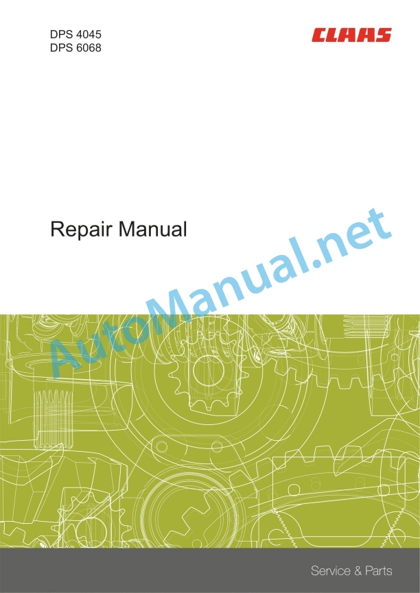 Claas Torion 1177 (K55) Wheel Loaders Repair Manual EN 3 Claas Torion 1177 (K55) Wheel Loaders Repair Manual EN - Image 3