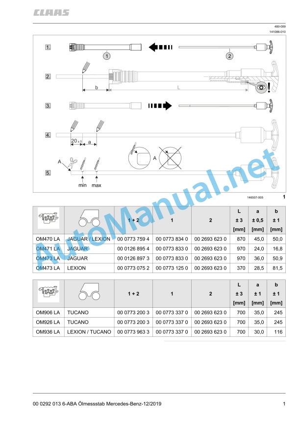 Claas Tucano 320 (L39) Combines Assembly Instruction EN 5 Claas Tucano 320 (L39) Combines Assembly Instruction EN - Image 5