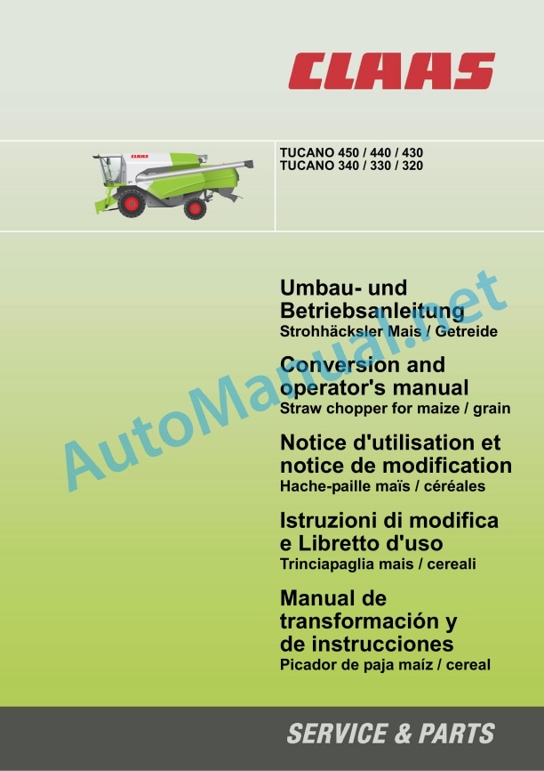 Claas Tucano 450-440 (839) Combines Assembly Instruction EN 21 Claas Tucano 450-440 (839) Combines Assembly Instruction EN - Image 21