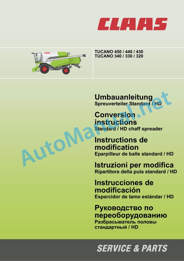Claas Tucano 450-440 (839) Combines Assembly Instruction EN 22 Claas Tucano 450-440 (839) Combines Assembly Instruction EN - Image 22