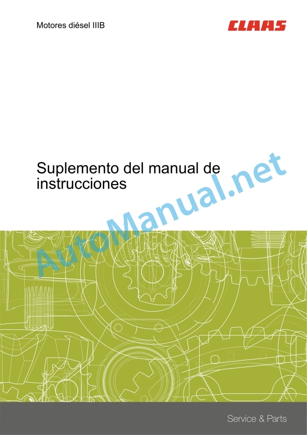 Claas Tucano 450-440 (839) Combines Operator Manual ES 5 Claas Tucano 450-440 (839) Combines Operator Manual ES - Image 5