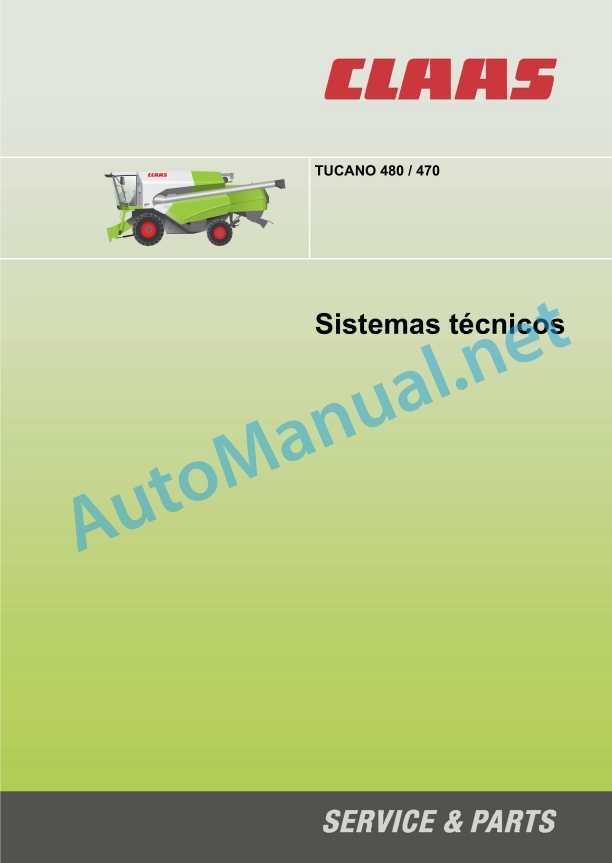 Claas Tucano 480-470 (840) Combines Technical System ES 3 Claas Tucano 480-470 (840) Combines Technical System ES - Image 3