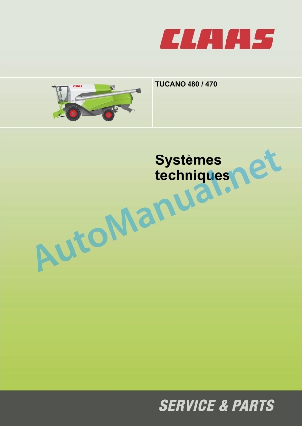 Claas Tucano 480-470 (840) Combines Technical System FR 3 Claas Tucano 480-470 (840) Combines Technical System FR - Image 3