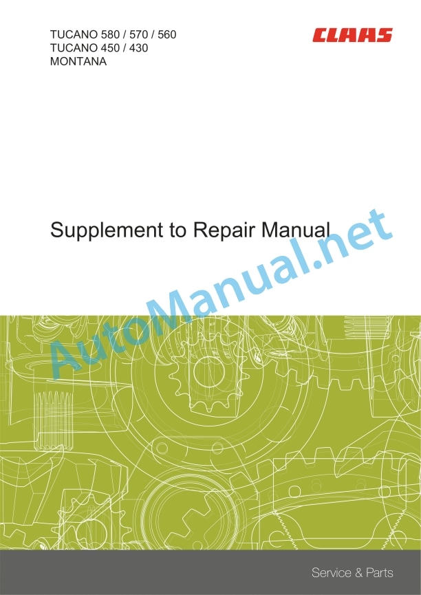 Claas Tucano 560-550 (L36) Combines Repair Manual EN 4 Claas Tucano 560-550 (L36) Combines Repair Manual EN - Image 4