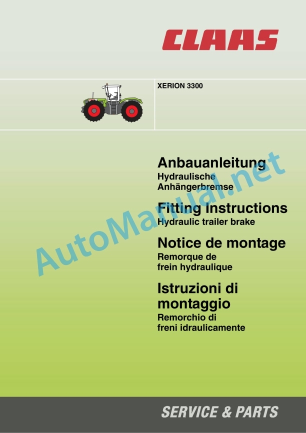 Claas Xerion 3800-3300 (781) Tractors Assembly Instruction EN 19 Claas Xerion 3800-3300 (781) Tractors Assembly Instruction EN - Image 19