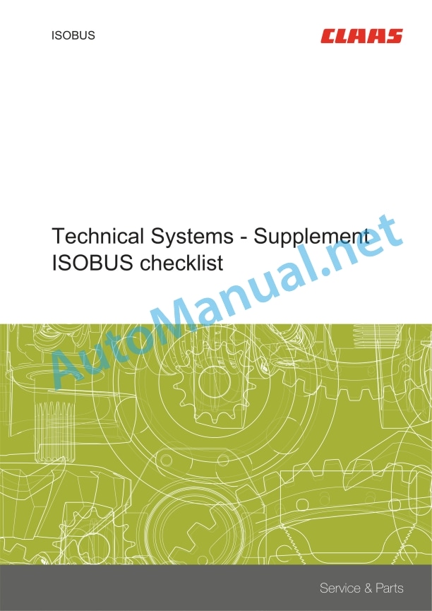 Claas Xerion 3800-3300 (781) Tractors Technical System EN 9 Claas Xerion 3800-3300 (781) Tractors Technical System EN - Image 9