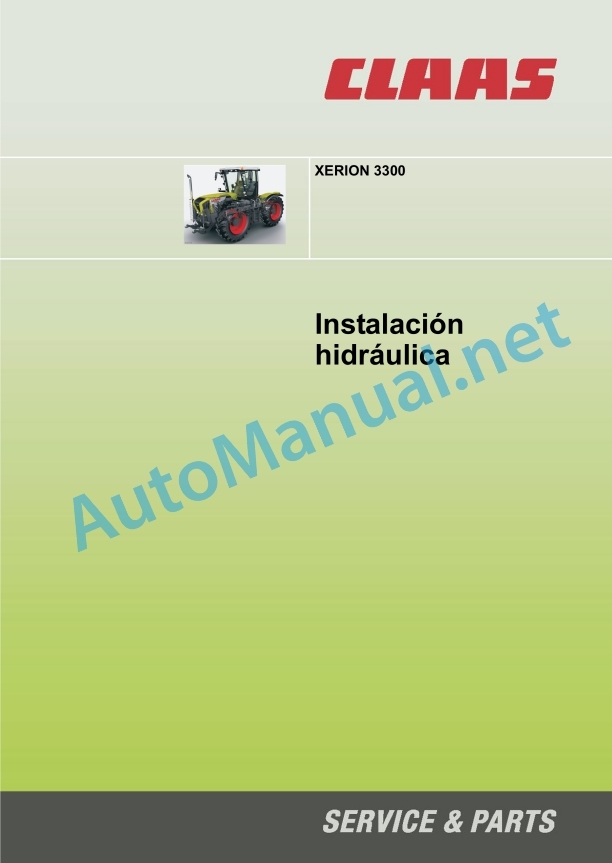 Claas Xerion 3800-3300 (781) Tractors Technical System ES 3 Claas Xerion 3800-3300 (781) Tractors Technical System ES - Image 3