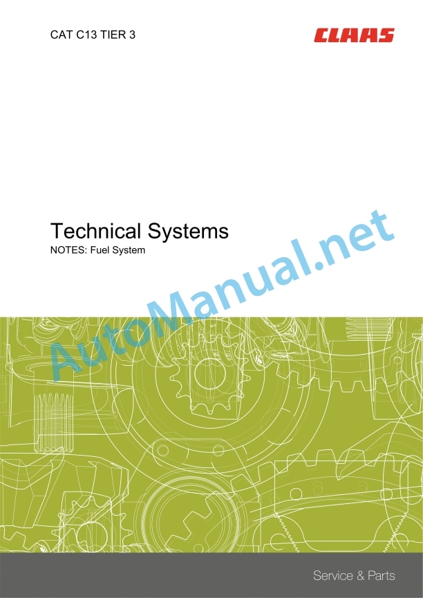 Claas Xerion 5000-4000 (782) Tractors Technical System EN 5 Claas Xerion 5000-4000 (782) Tractors Technical System EN - Image 5