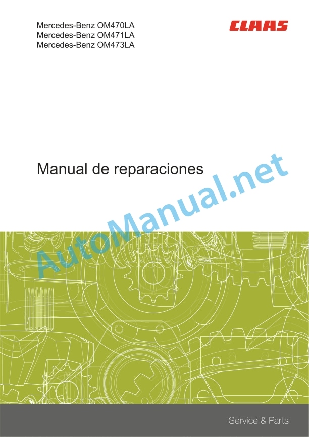 Claas Xerion 5000-4000 (783) Tractors Repair Manual ES 3 Claas Xerion 5000-4000 (783) Tractors Repair Manual ES - Image 3