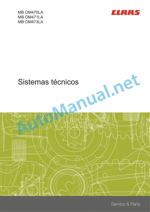 Claas Xerion 5000-4000 (783) Tractors Technical System ES 4 Claas Xerion 5000-4000 (783) Tractors Technical System ES - Image 4