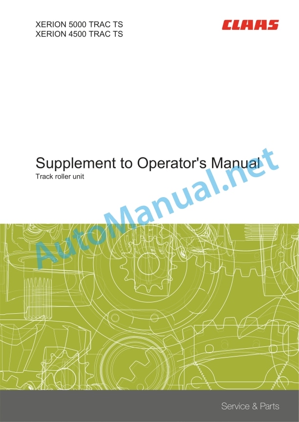 Claas Xerion 5000-4200 (784) Tractors Operator Manual EN 5 Claas Xerion 5000-4200 (784) Tractors Operator Manual EN - Image 5