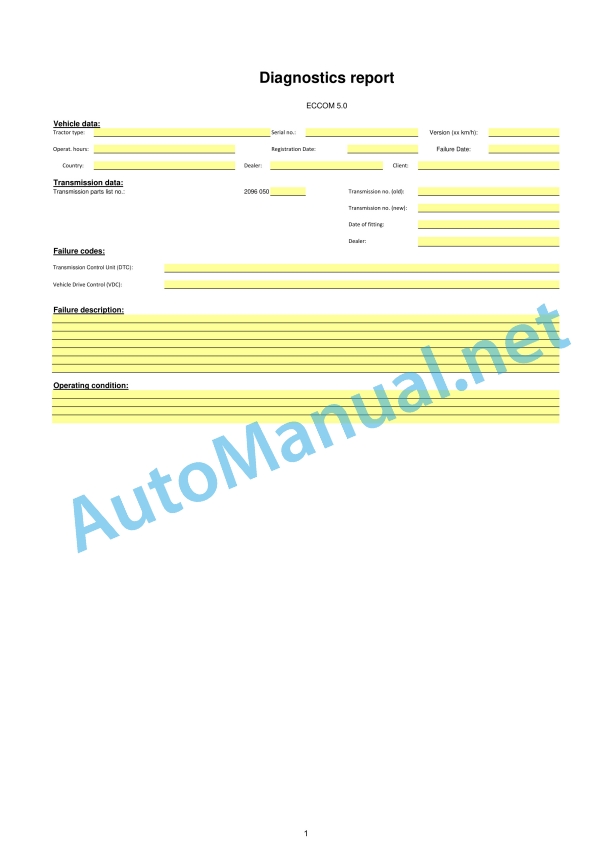 Claas Xerion 5000-4200 (784) Tractors Repair Manual EN 7 Claas Xerion 5000-4200 (784) Tractors Repair Manual EN - Image 7