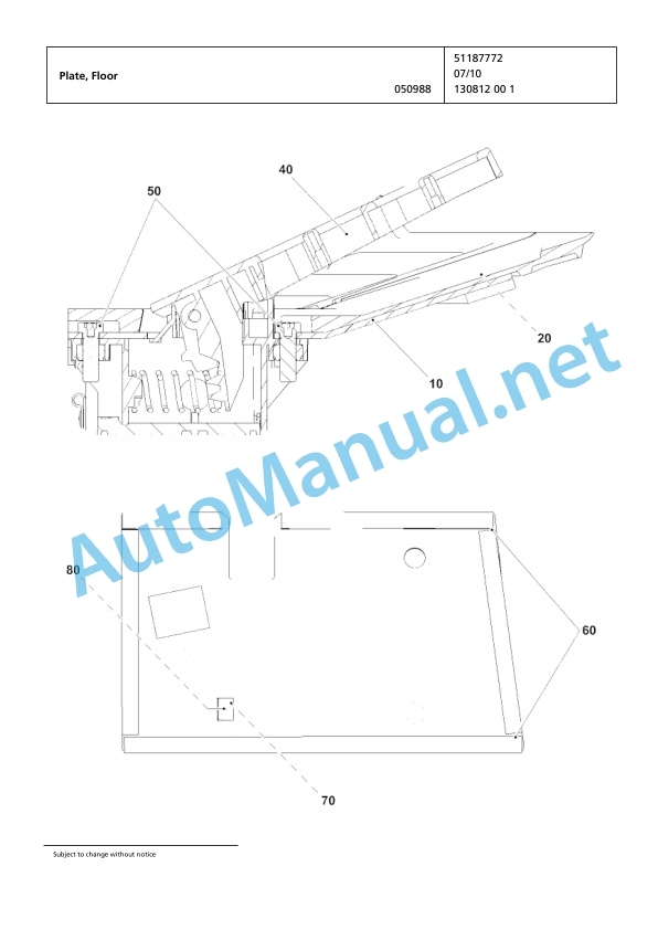 Alternative view of Jungheinrich Forklift 2ET3000 Spare Parts Manual FN426323