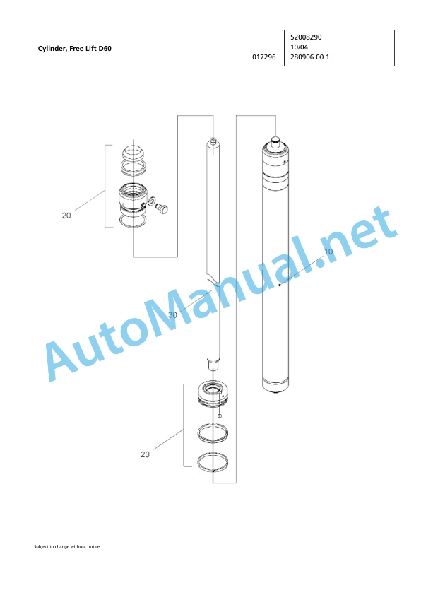 Jungheinrich Forklift 2ET3500 Spare Parts Manual FN425296 3 Jungheinrich Forklift 2ET3500 Spare Parts Manual FN425296 - Image 3