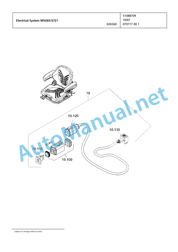 Jungheinrich Forklift 2ET3500 Spare Parts Manual FN426324 5 Jungheinrich Forklift 2ET3500 Spare Parts Manual FN426324 - Image 5