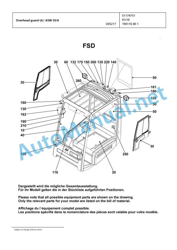 Alternative view of Jungheinrich Forklift 2ET4000 Spare Parts Manual FN423685