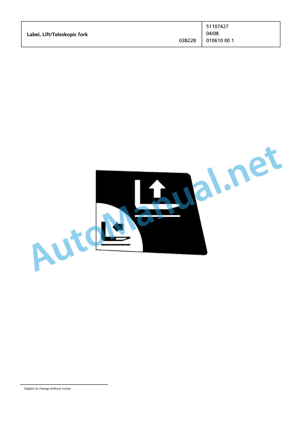 Jungheinrich Forklift 2ET4000 Spare Parts Manual FN423685 4 Jungheinrich Forklift 2ET4000 Spare Parts Manual FN423685 - Image 4