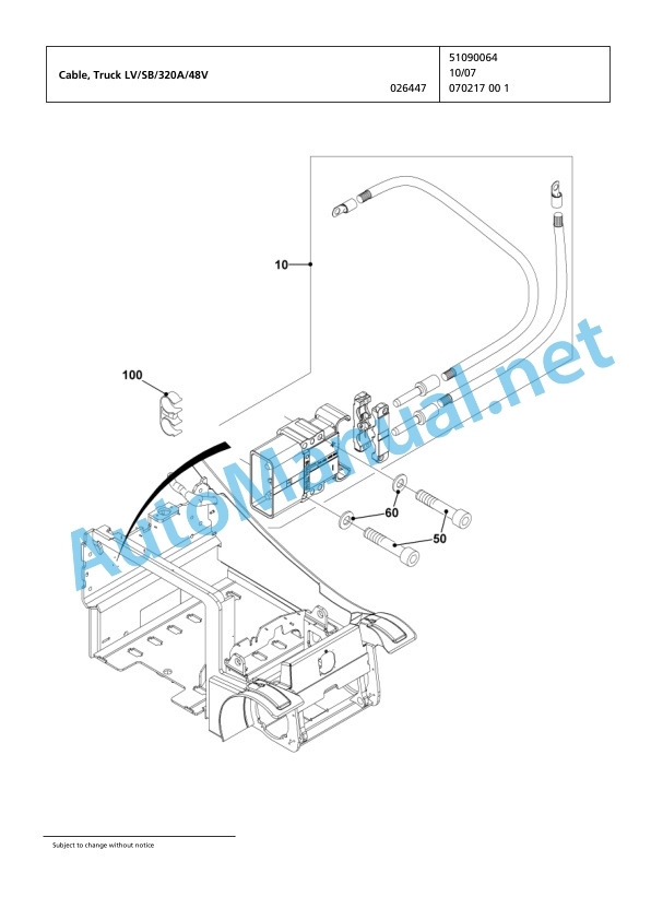 Jungheinrich Forklift 2ET4000 Spare Parts Manual FN423685 5 Jungheinrich Forklift 2ET4000 Spare Parts Manual FN423685 - Image 5