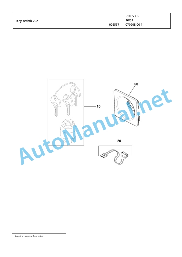 Jungheinrich Forklift 2ET4000 Spare Parts Manual FN423686 5 Jungheinrich Forklift 2ET4000 Spare Parts Manual FN423686 - Image 5